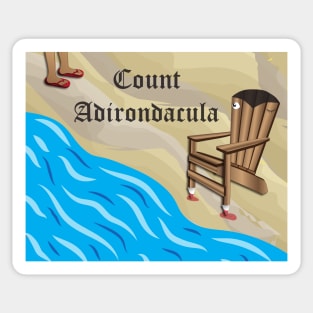 Count Adirondacula Sticker